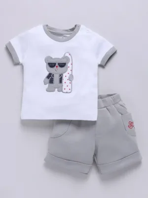 Baby Boys Casual T-shirt & Shorts Set | Free Delivery